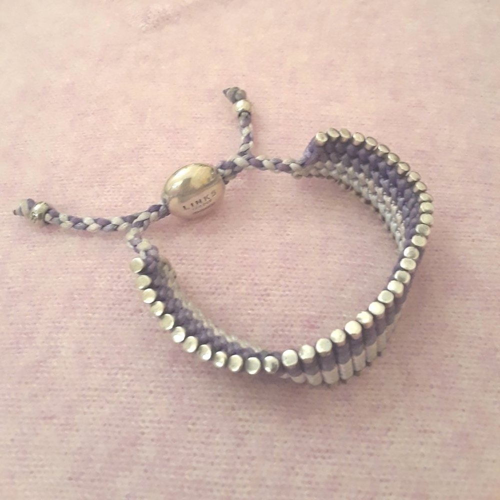 Links of London Sterling Silver Ombre Woven Bracelet